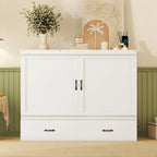 Murphy Bed with USB Port and a Large Drawer