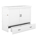 Murphy Bed with USB Port and a Large Drawer