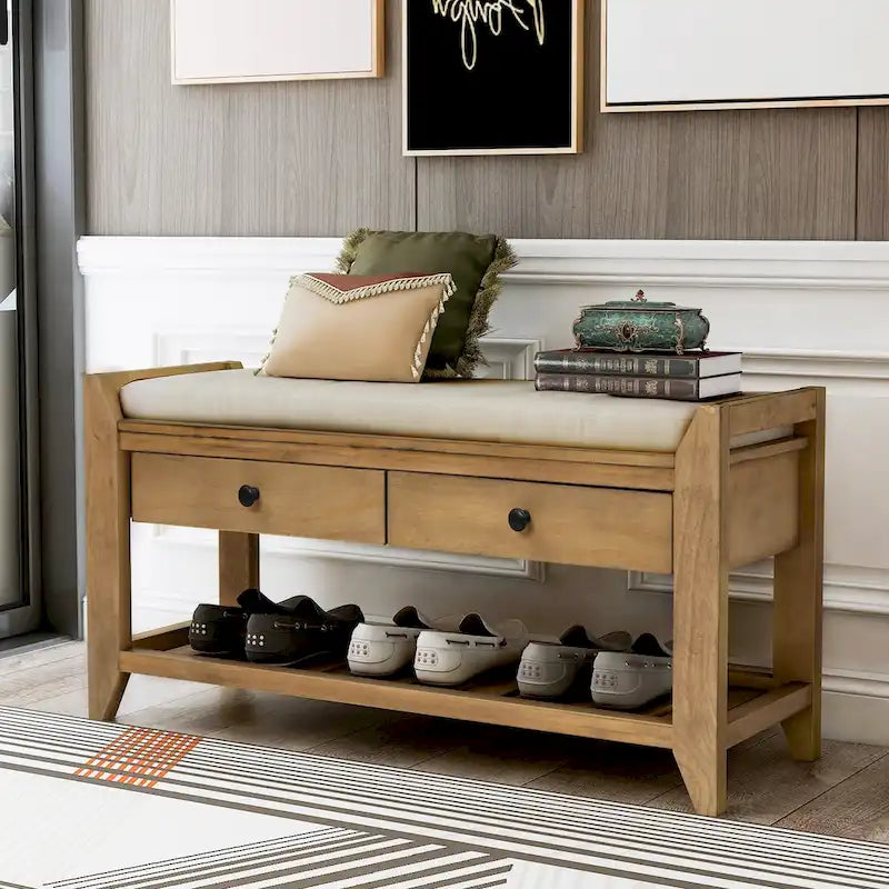 Multipurpose Entryway Storage with Drawers