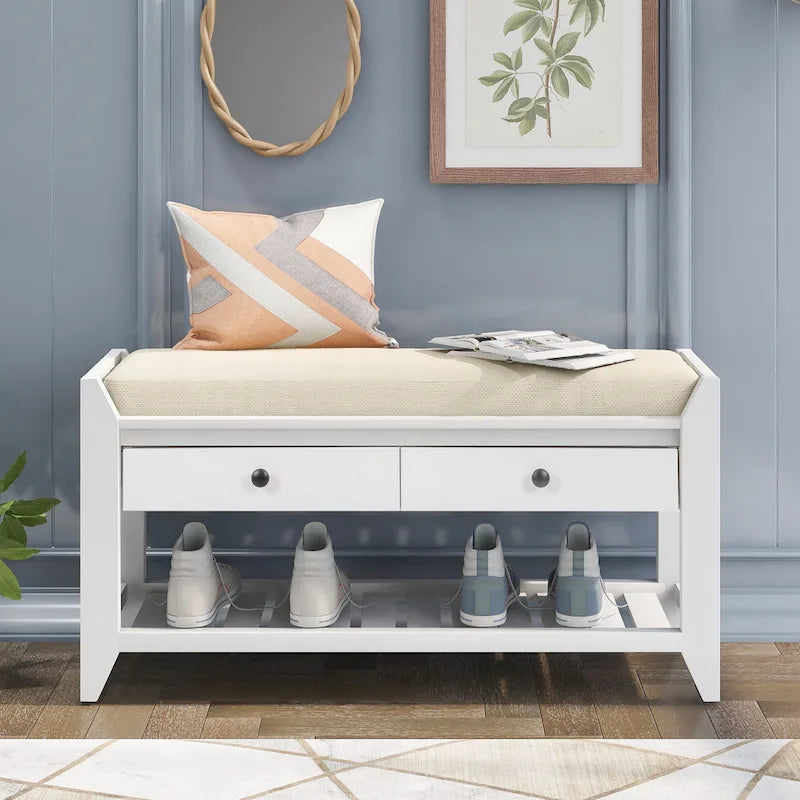 Multipurpose Entryway Storage with Drawers