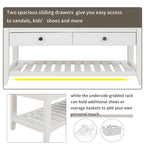 Multipurpose Entryway Storage with Drawers