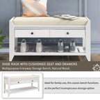 Multipurpose Entryway Storage with Drawers