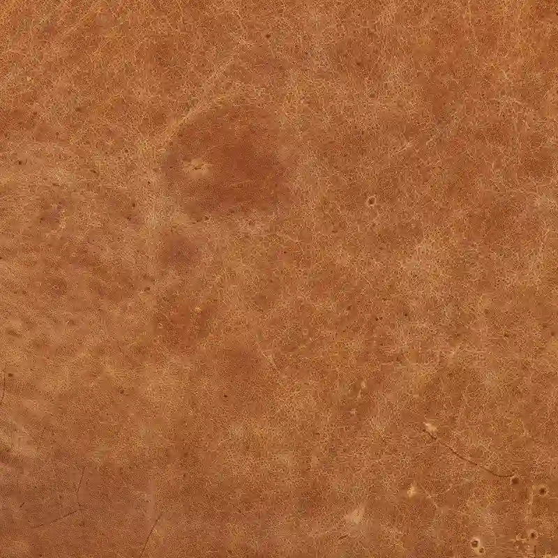 Poly & Bark Jarmo Ottoman with Adjustable Walnut Table - Full Grain Genuine Italian Leather