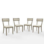 Crosley Alessia 4-Piece Dining Chair Set- 4 Chairs