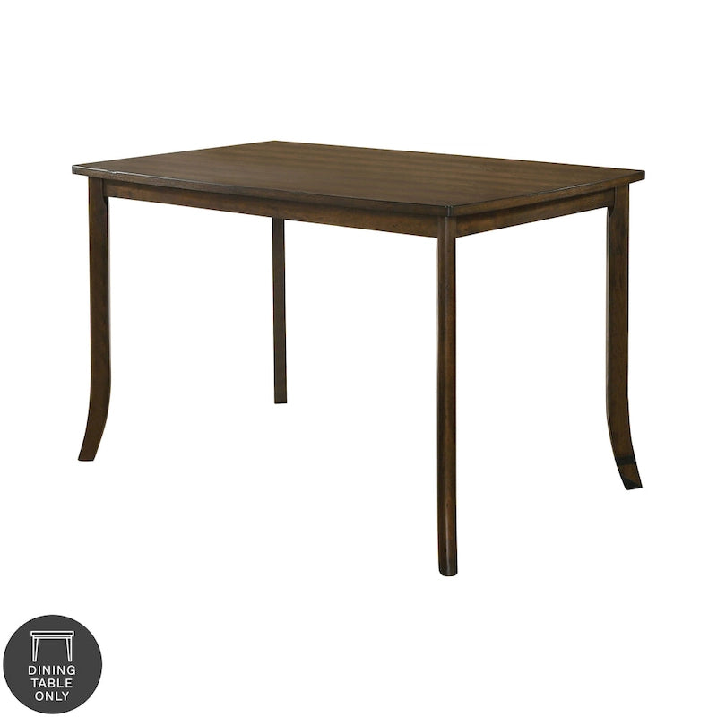 Furniture of America Dola Traditional Oak 59-inch Counter Height Dining Table